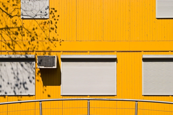Photograph Brian Rybolt Den Haag Yellow on One Eyeland